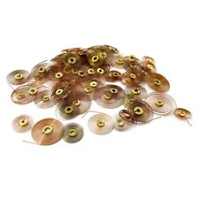 72x Clock Hairsprings Alarm Clock Hair Spring Spares Replacements Clockmaking picture