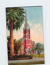 Postcard St. Mary's Catholic Church Stockton California USA picture