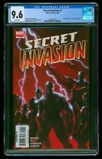 SECRET INVASION #1 (2008) CGC 9.6 NEW AVENGERS (2005) #1 HOMAGE COVER picture
