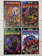 SPAWN BLOOD FEUD #1-4 COMPLETE SERIES SET 1 2 3 4 IMAGE COMICS 1995 picture