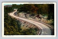 Rogers AR-Arkansas, Highway Scene, Antique, Vintage Souvenir Postcard picture
