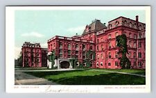 Poughkeepsie NY-New York, Vassar College, Main Building, Vintage Postcard picture