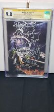 SIGNED HUEY LEWIS, MICHAEL J FOX, 9 CAST MEMBERS BACK TO THE FUTURE #1 CGC 9.8 picture