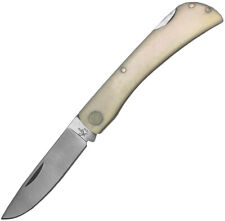 Roper Tumbleweed Pocket Knife Lockback White Bone Folding Steel Blade 0032WB picture