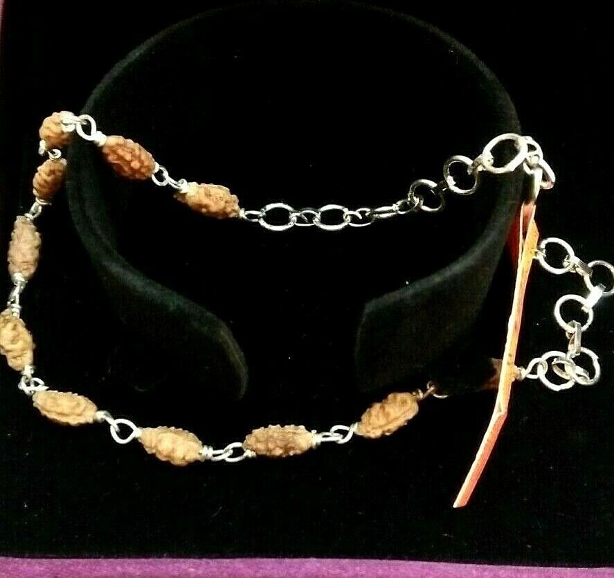 Rare 1 mukhi rudraksha bracelet / One Mukhi Rudraksha Bracelet / Java Origin