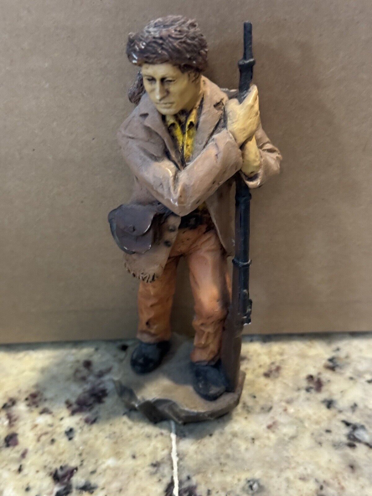 statue of Davy Crockett 1989 - Collectible.