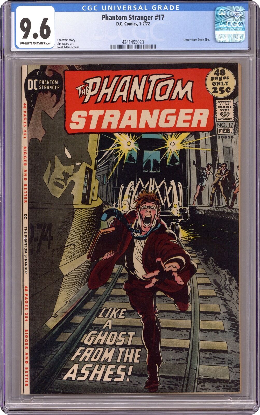 Phantom Stranger #17 CGC 9.6 1972 4341495023