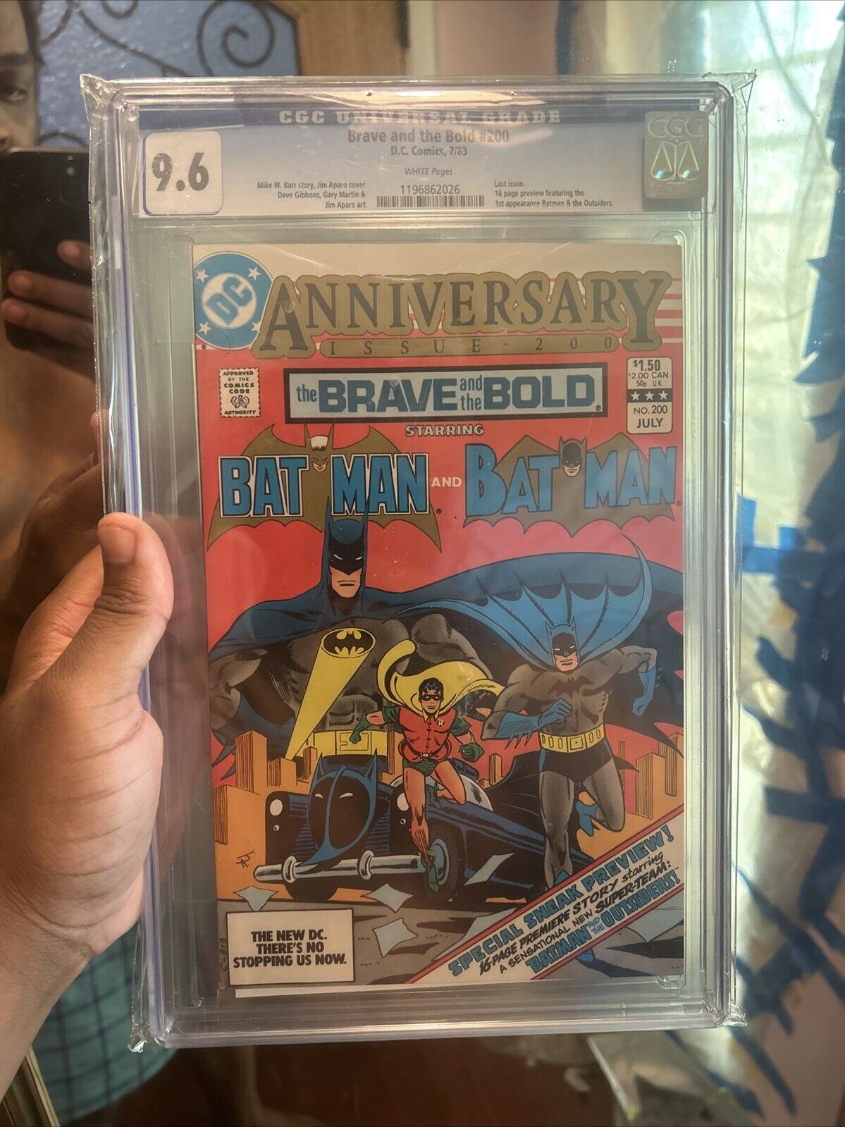 Brave and the Bold #200 CGC 9.6 1983 3866379025 1st Batman and the Outsiders