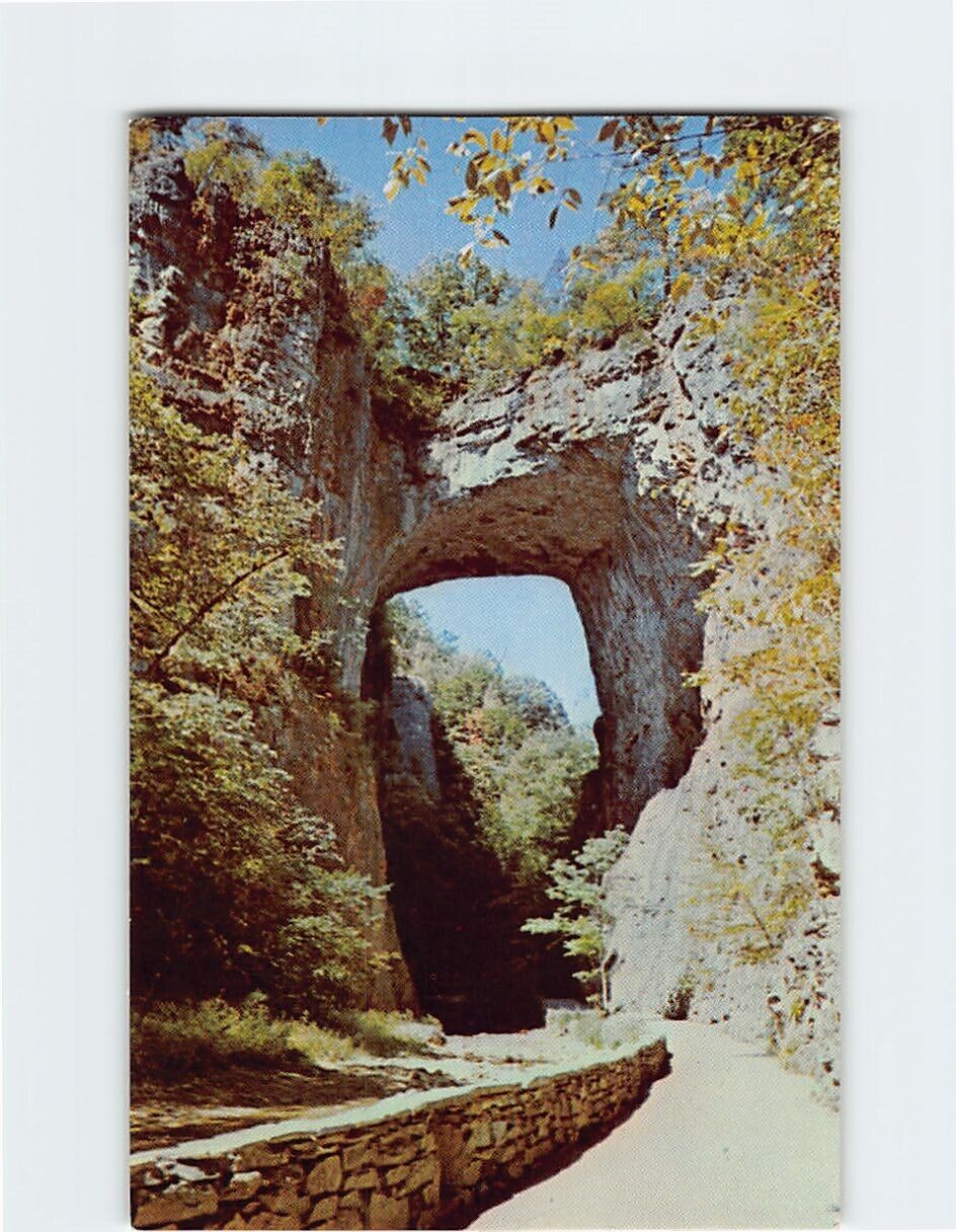 Postcard Natural Bridge Virginia USA