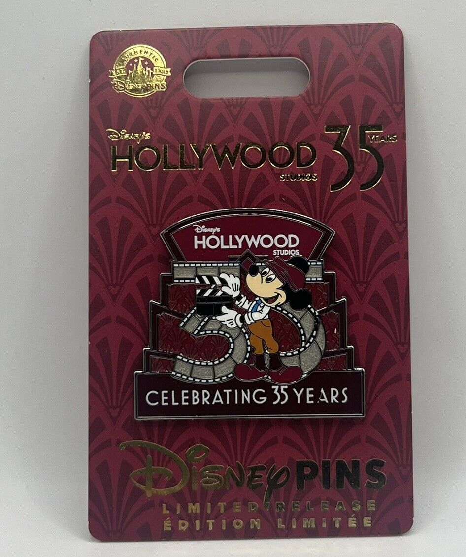 2024 Disney Parks Hollywood Studios 35th Anniversary Director Mickey LR Pin