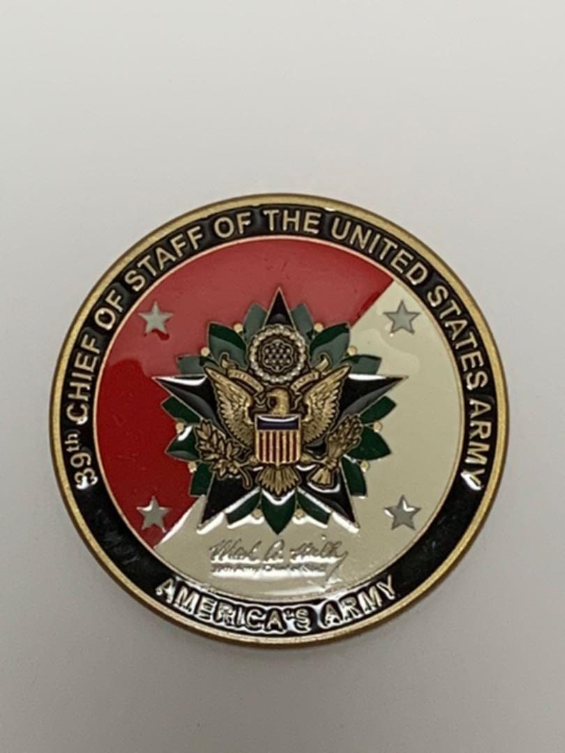 39Th U.S. Army Chief Of Staff Challenge Coin