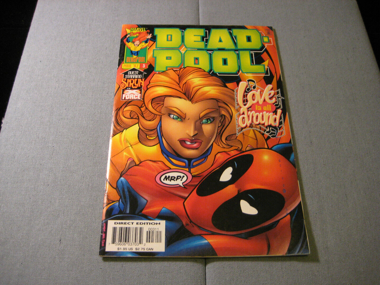 Deadpool #3 (1997, Marvel Comic)