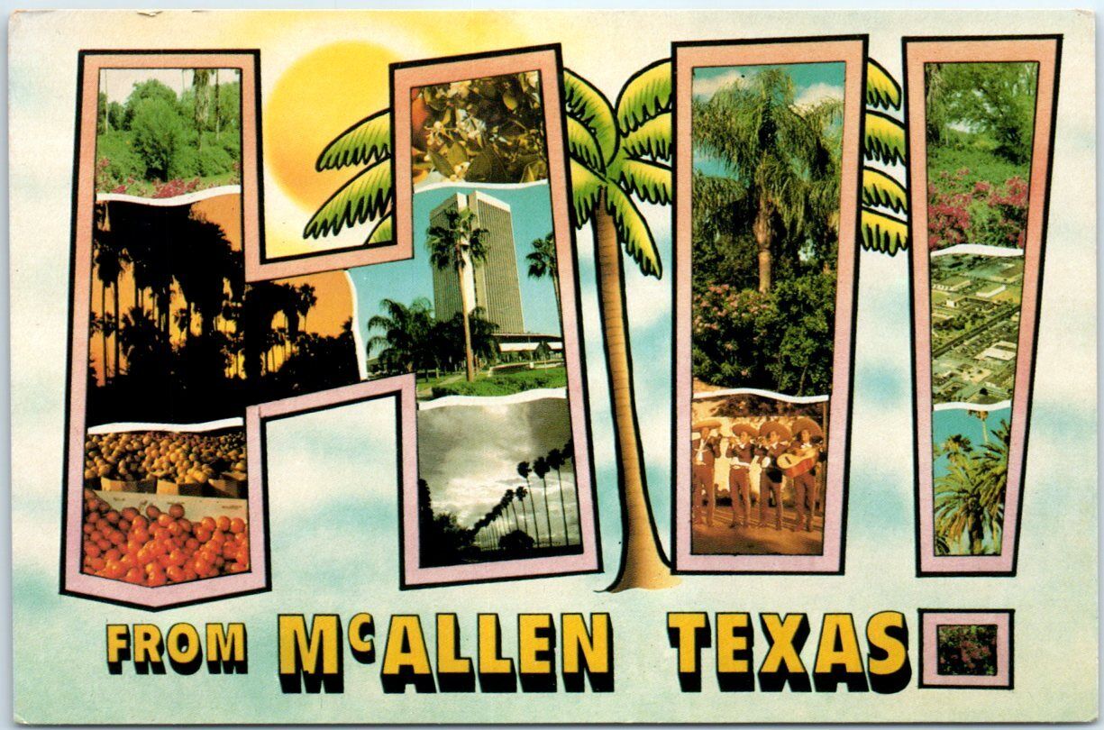 Postcard - Hi From McAllen, Texas