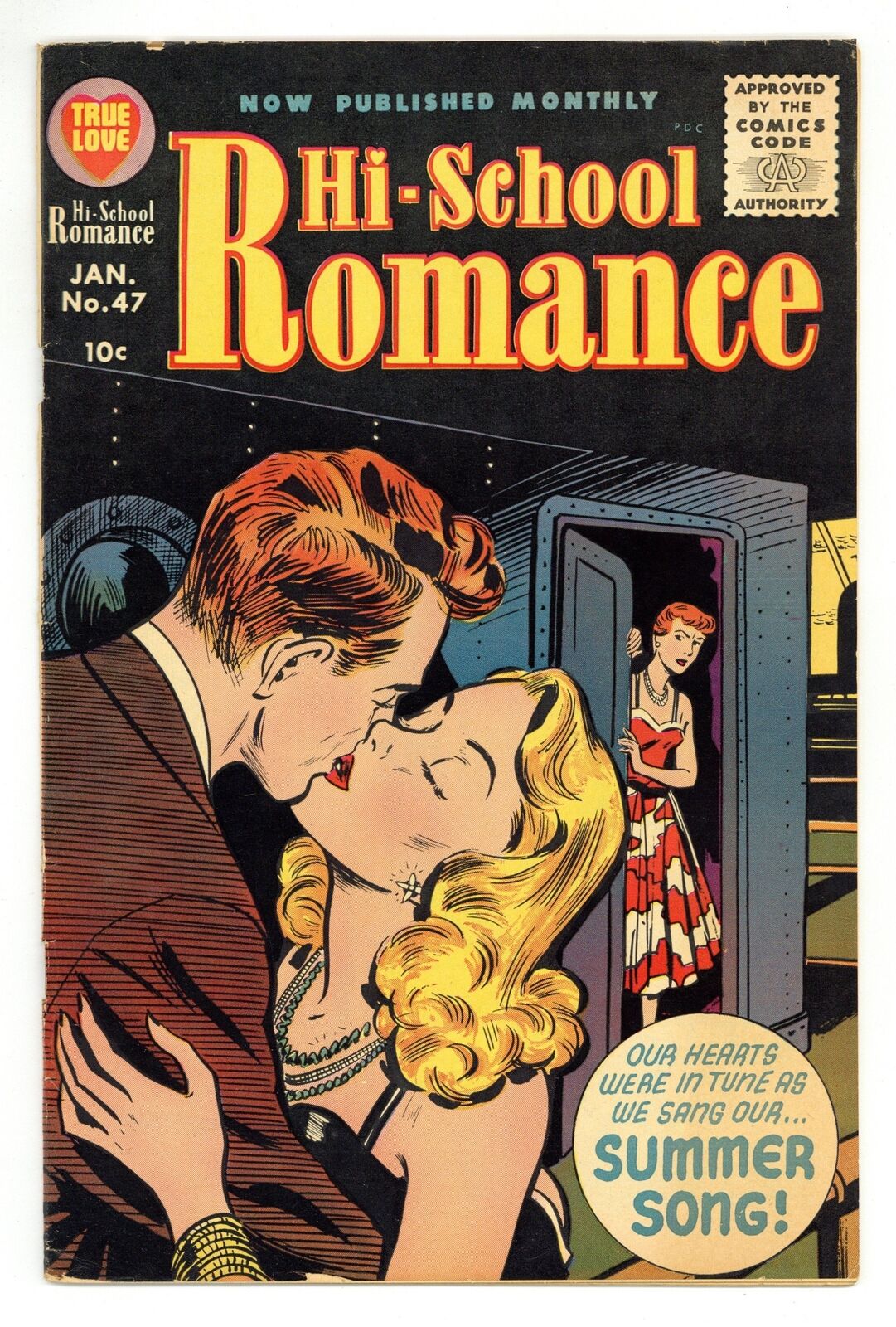 Hi-School Romance #47 VG- 3.5 1956