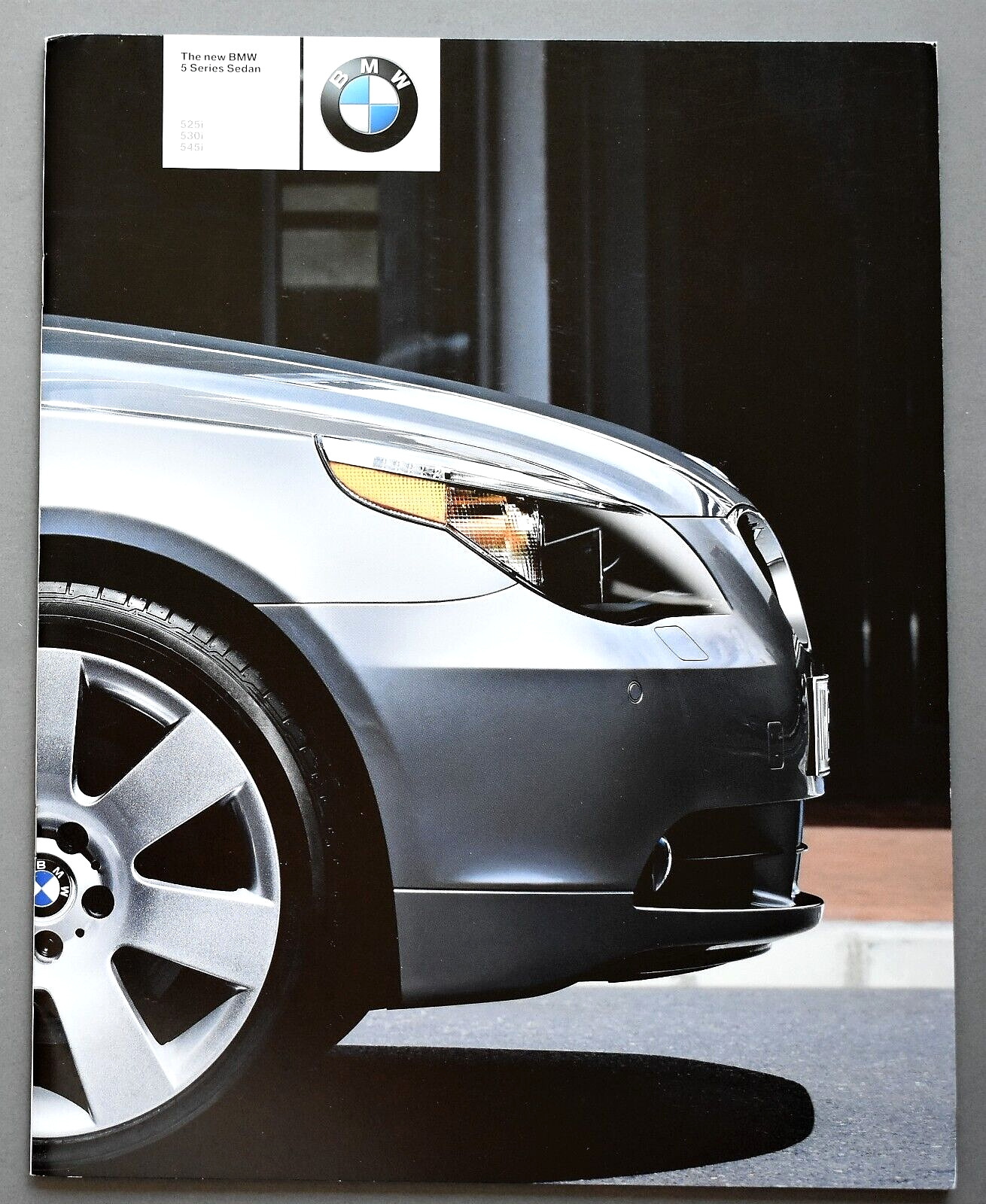 2008 BMW 5 SERIES SEDAN PRESTIGE SALES BROCHURE CATALOG ~  68 PAGES