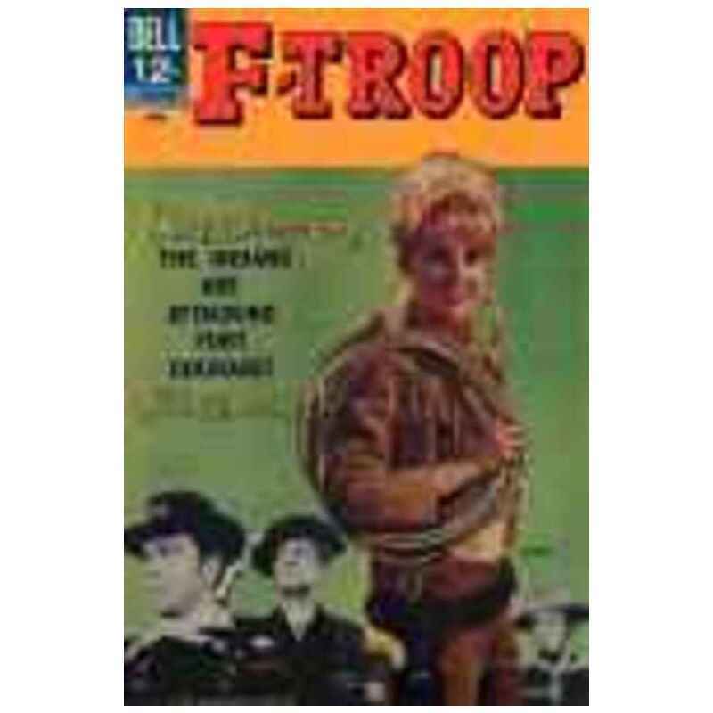 F-Troop #6 in Fine minus condition. Dell comics [q,