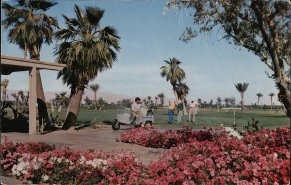 1958 Palm Springs,CA Tamarisk Country Club Riverside County California Postcard