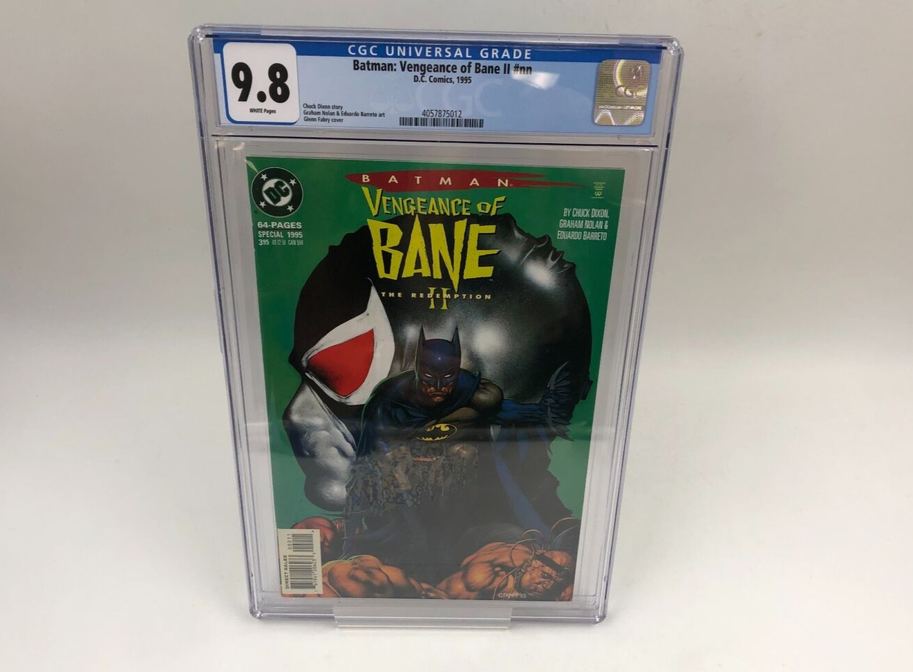 Batman The Vengeance of Bane II #nn CGC 9.8 Dixon Nolan DC Comics 1995
