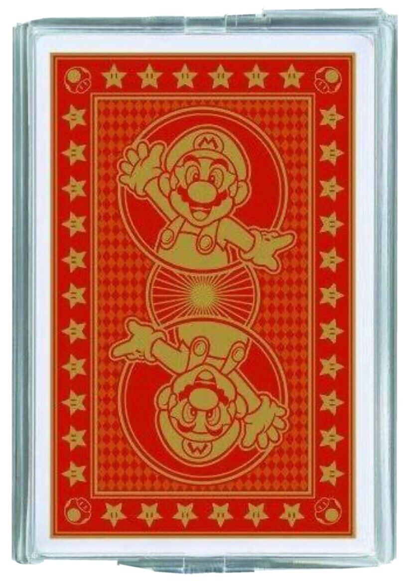Super Mario Nintendo plastic Playing Cards NAP02