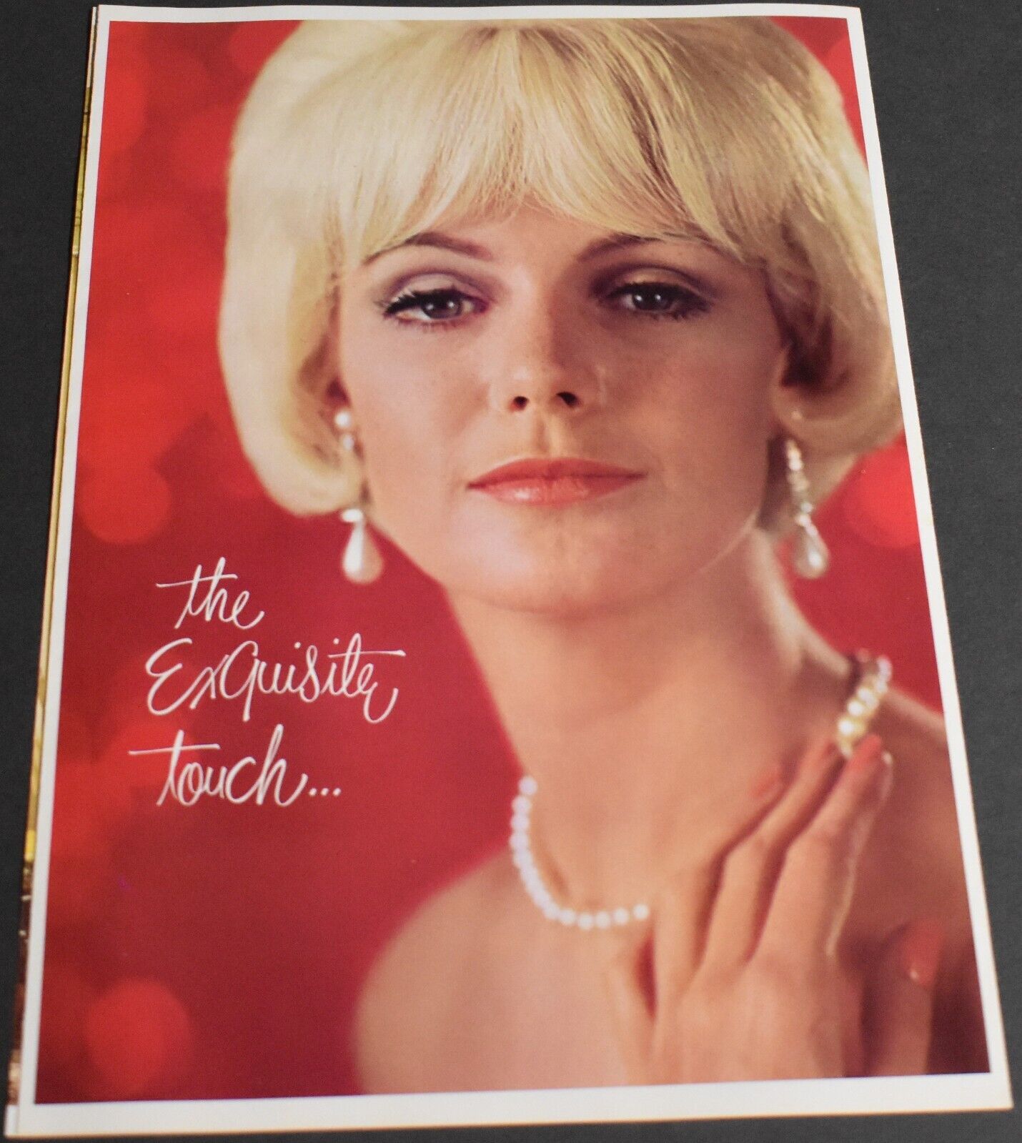 1966 Print Ad Dexter Jewelry for the Home Blonde Pinup Door Locks Handles Art