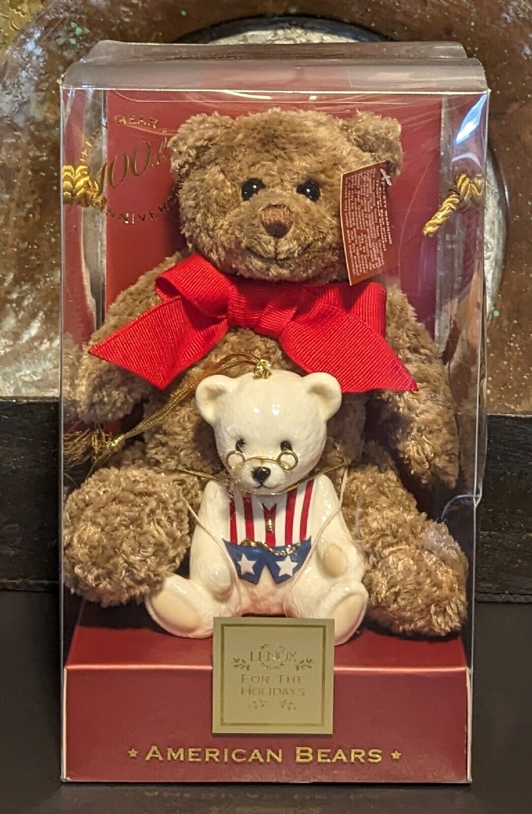Lenox American Bears Teddy Bear 100th Anniversary Limited Edition - New in Box