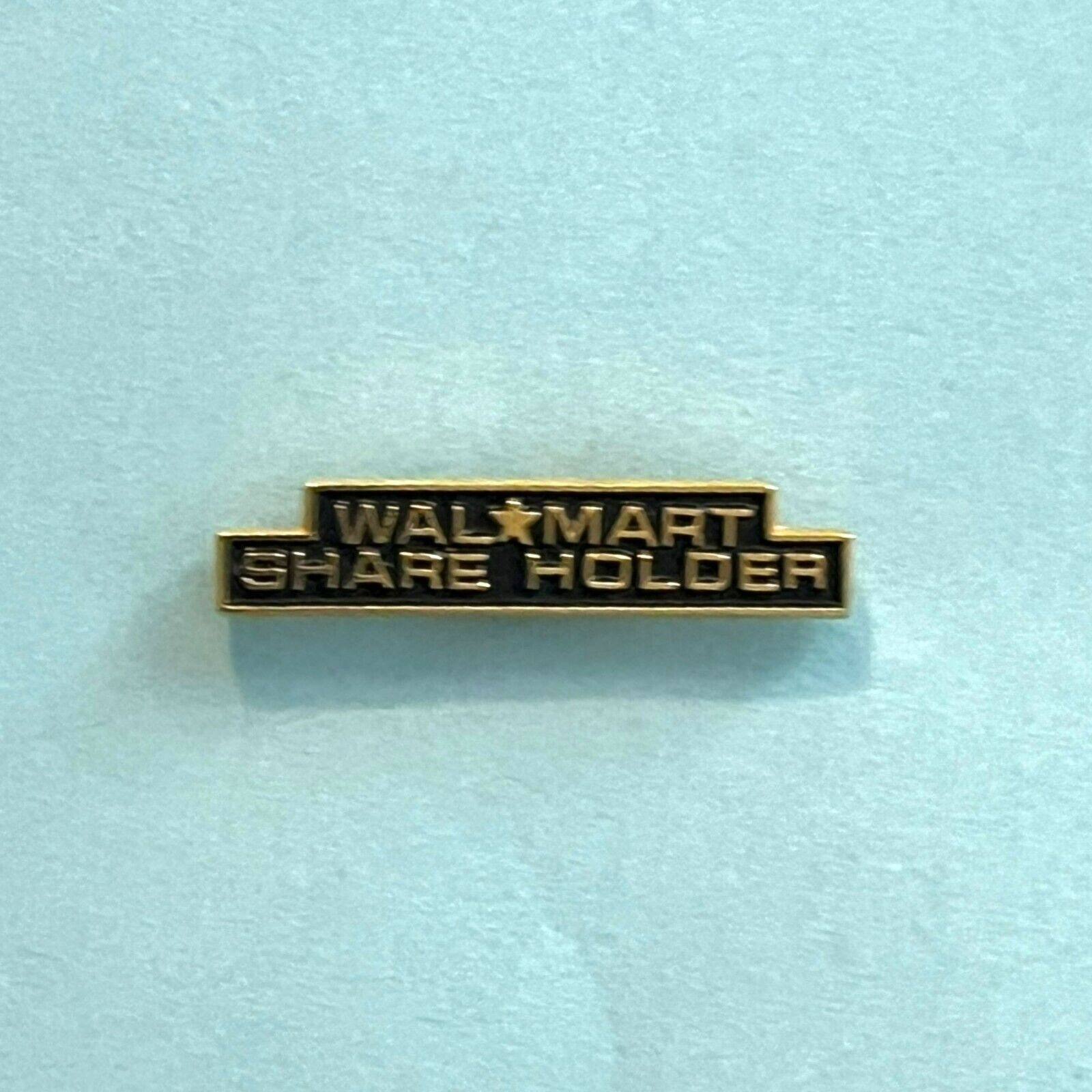 Walmart Vintage Pin Old Wal-Mart Logo Wal-mart Shareholder Small