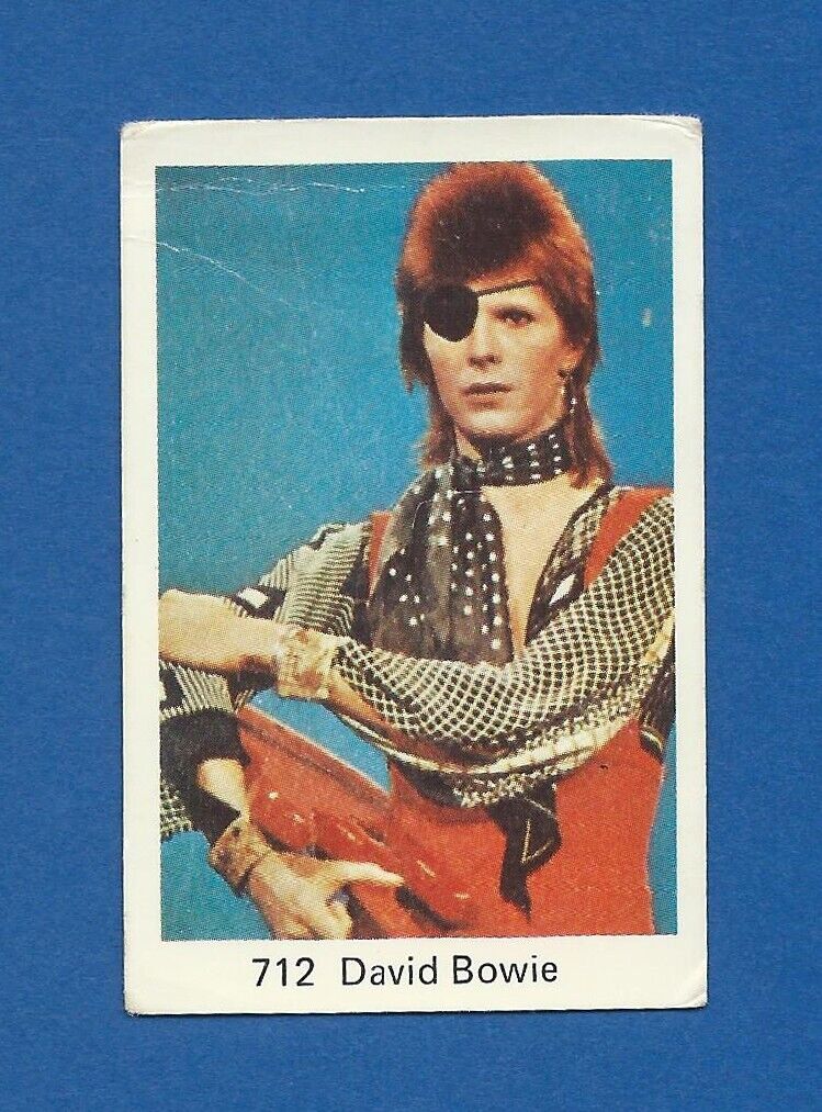 1974-81 Swedish Samlarsaker #712 David Bowie