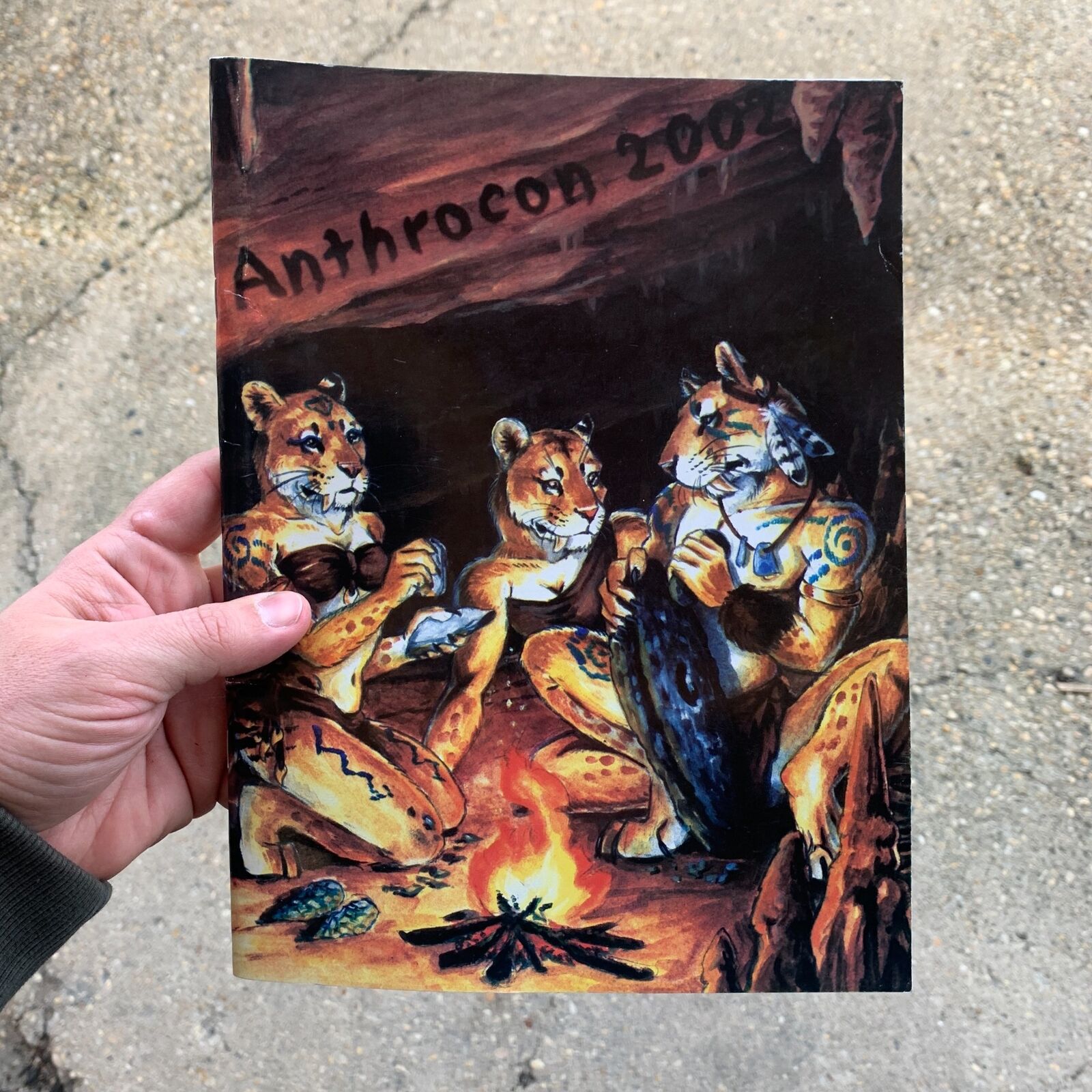 2002 ANTHROCON Furry Convention Program - Philadelphia, PA - Pennsylvania