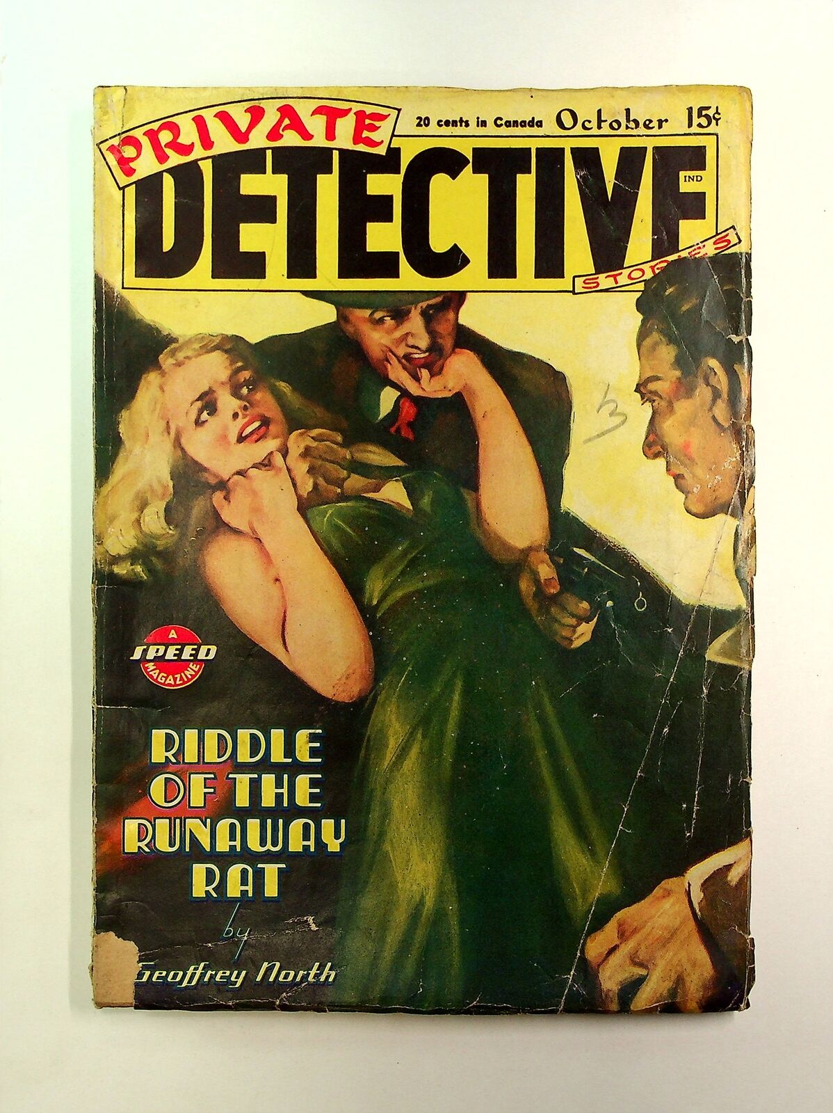 Private Detective Stories Pulp Oct 1945 Vol. 17 #5 VG