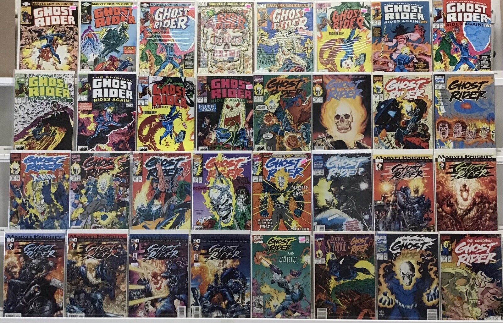Marvel Comics Ghost Rider Lot Of 50 Comics