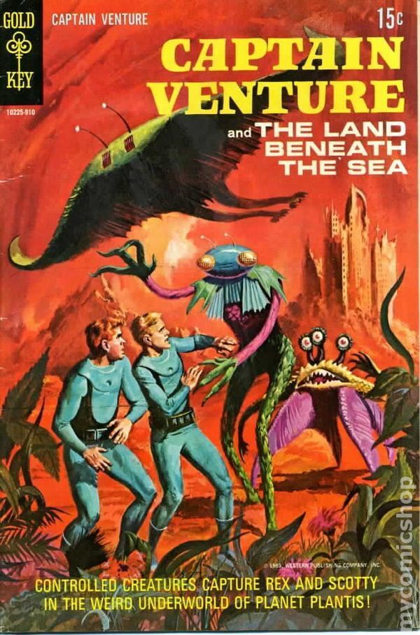 Captain Venture and the Land Beneath the Sea #2 FN- 5.5 1969 Stock Image