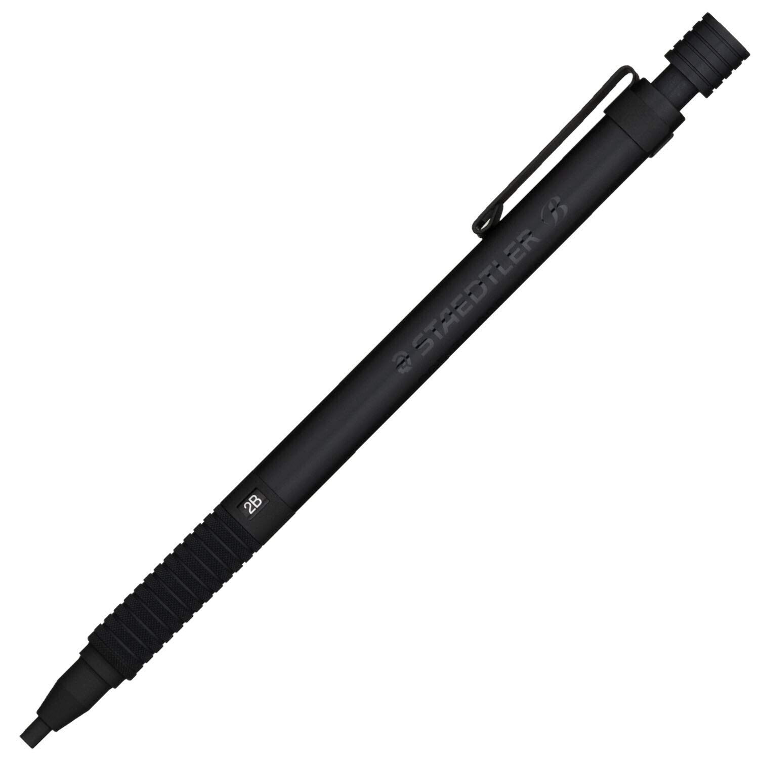 Staedtler Mechanical Pencil 2mm Drafting Mechanical Pencil, All Black 925 35-20B