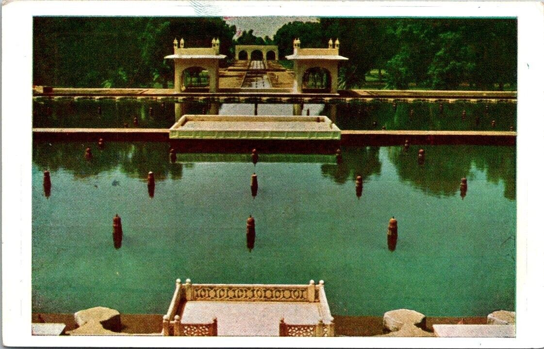 Shalamar Garden, Lahore Wast Pakistan postcard