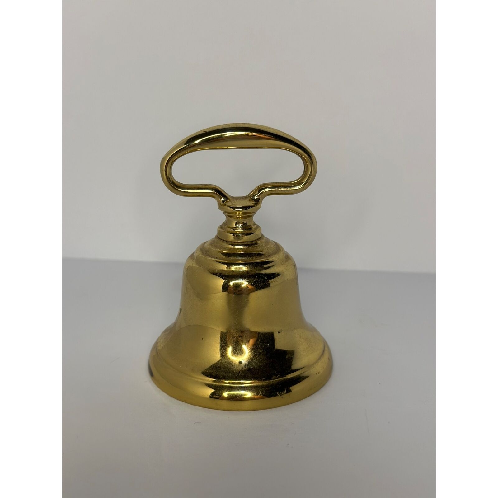 VTG Baldwin Brass Bell Classic Gold Finish Antique Decor Collectible Wedding
