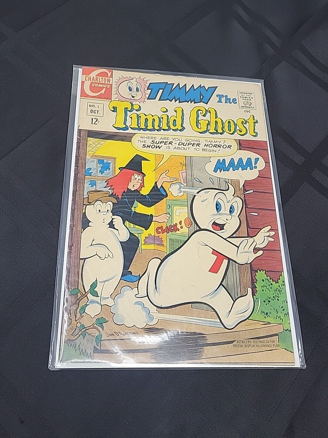 Timmy The Timid Ghost #1 CHARLTON COMICS (Oct. 1967)  VF+ SEE ALL 24 PHOTOS 
