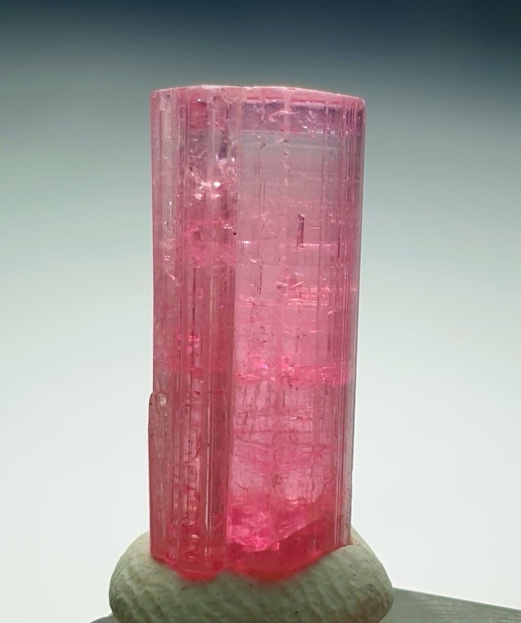 Beautiful Terminated Pink Tourmaline crystal