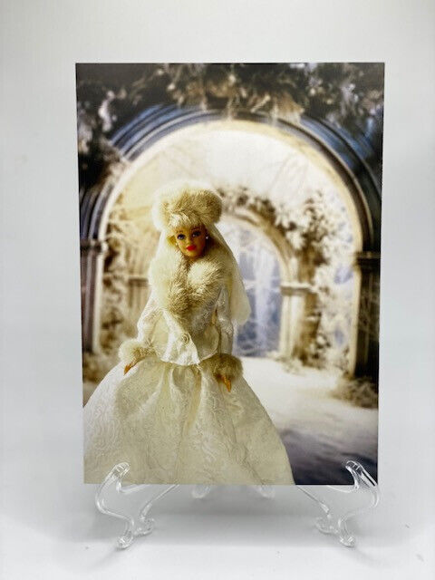 Brand New Winter Snow Barbie Art Print/Postcard