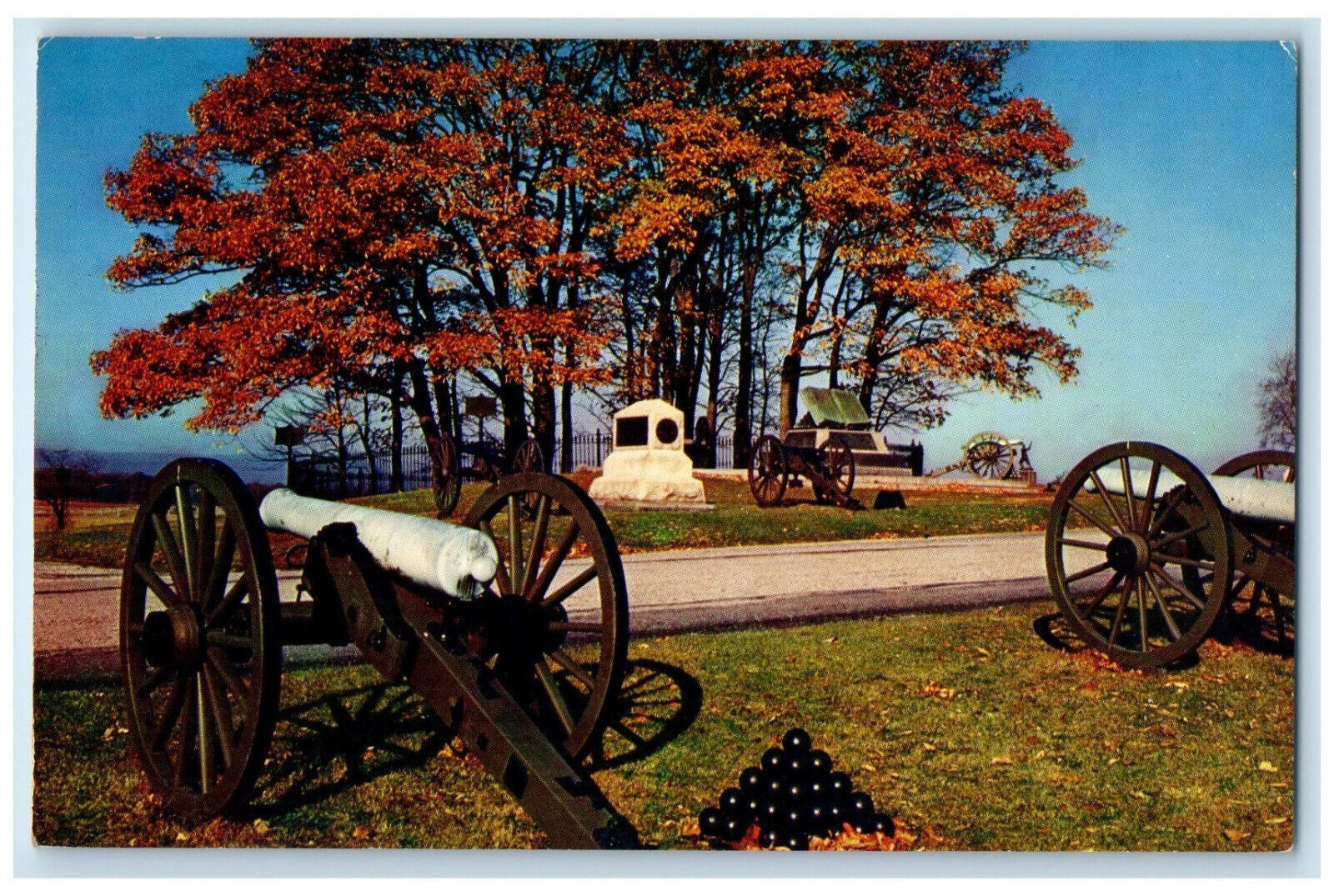 c1960s High Water Mark of the Rebellion, Gettysburg Pennsylvania PA Postcard