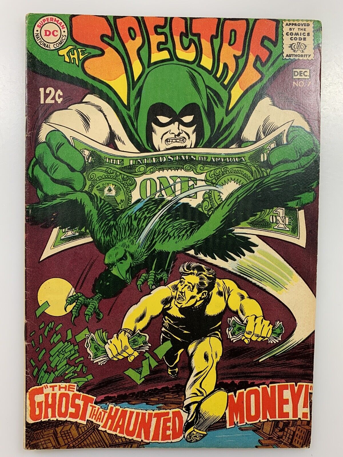 THE SPECTRE #7 MID-GRADE 1968 Grandenetti / Murphy Anderson Art DC COMICS