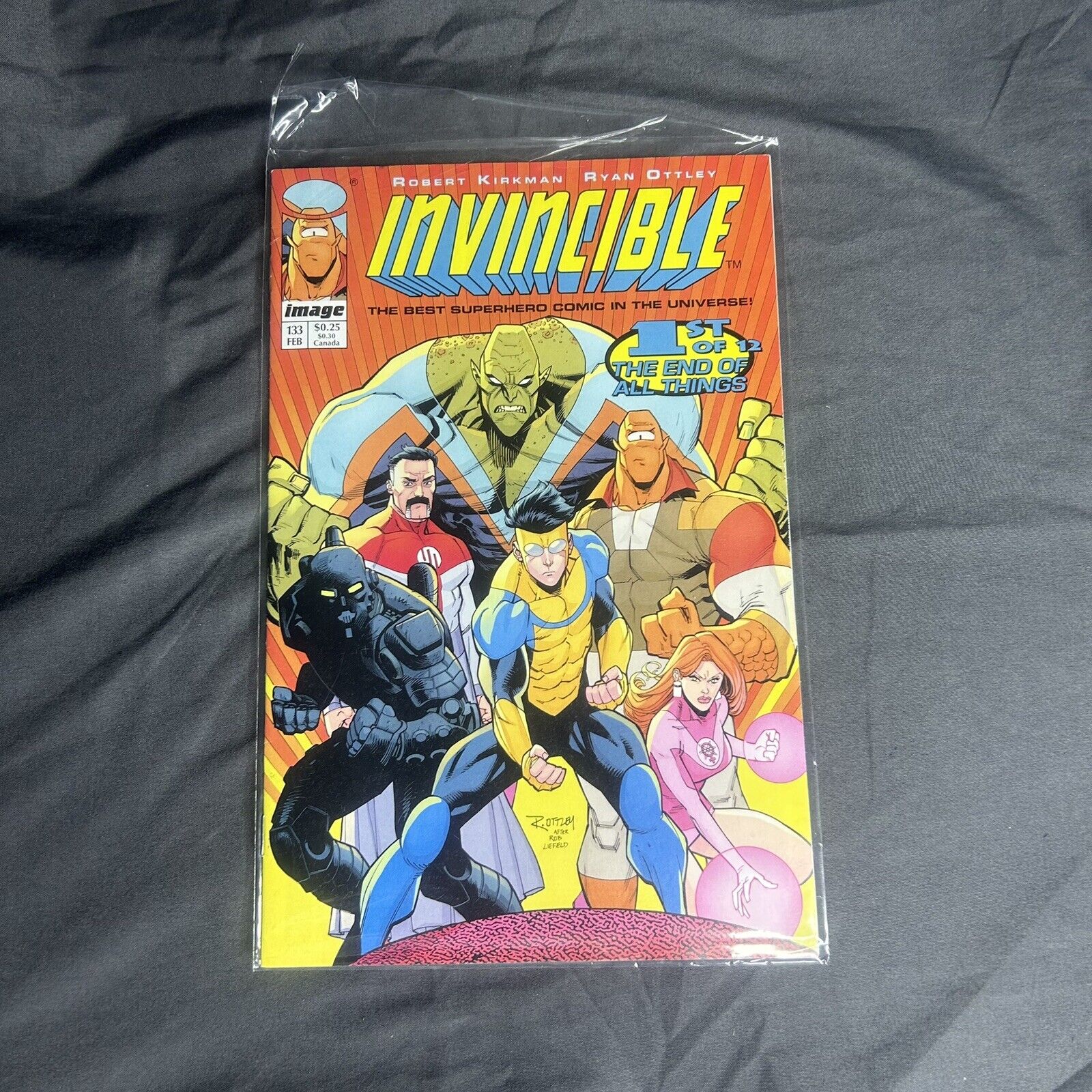 Invincible #133 ( 2003 ) Youngblood Homage Variant Image Comics Kirkman 1 Of 12