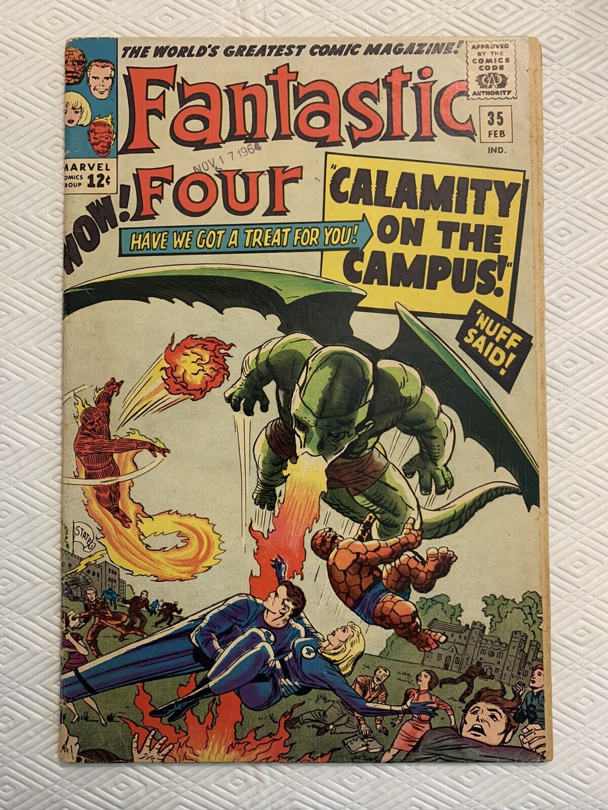 Fantastic Four #35 VG+ 4.5 1965