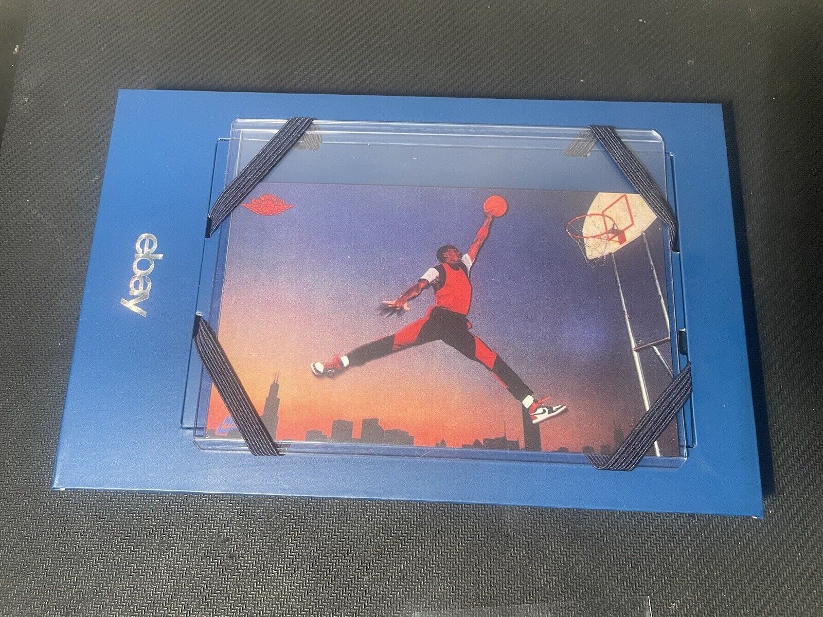 Card Stock Of Michael Jordan Jumpman Image nike Logo Promo  Rookie 1985