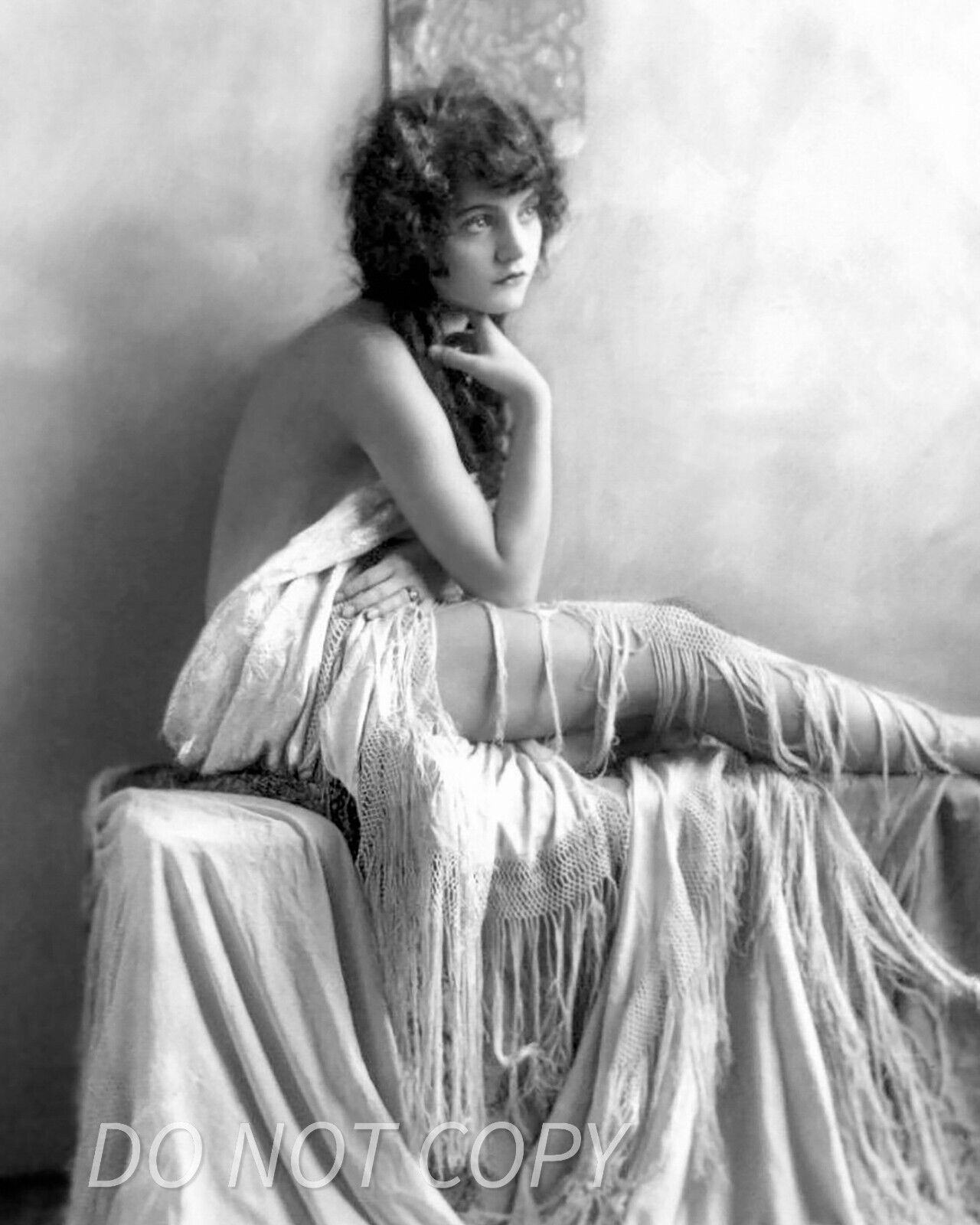  16x20 PUBLICITY PHOTO - Ziegfeld Follies Vintage 1920s glamour  - Flapper Girl