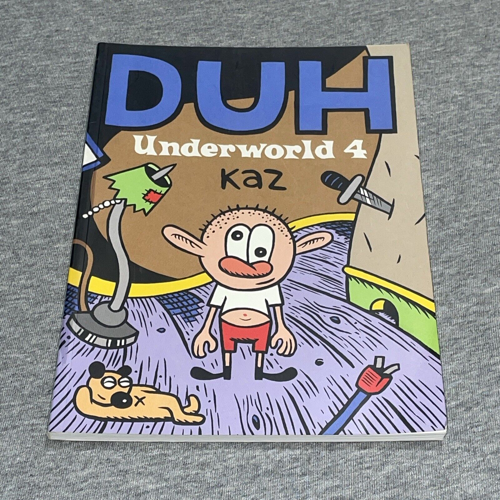Duh - Underworld Vol. 4 by Kaz 2001 Paperback Fantagraphics Books Vintage 90s