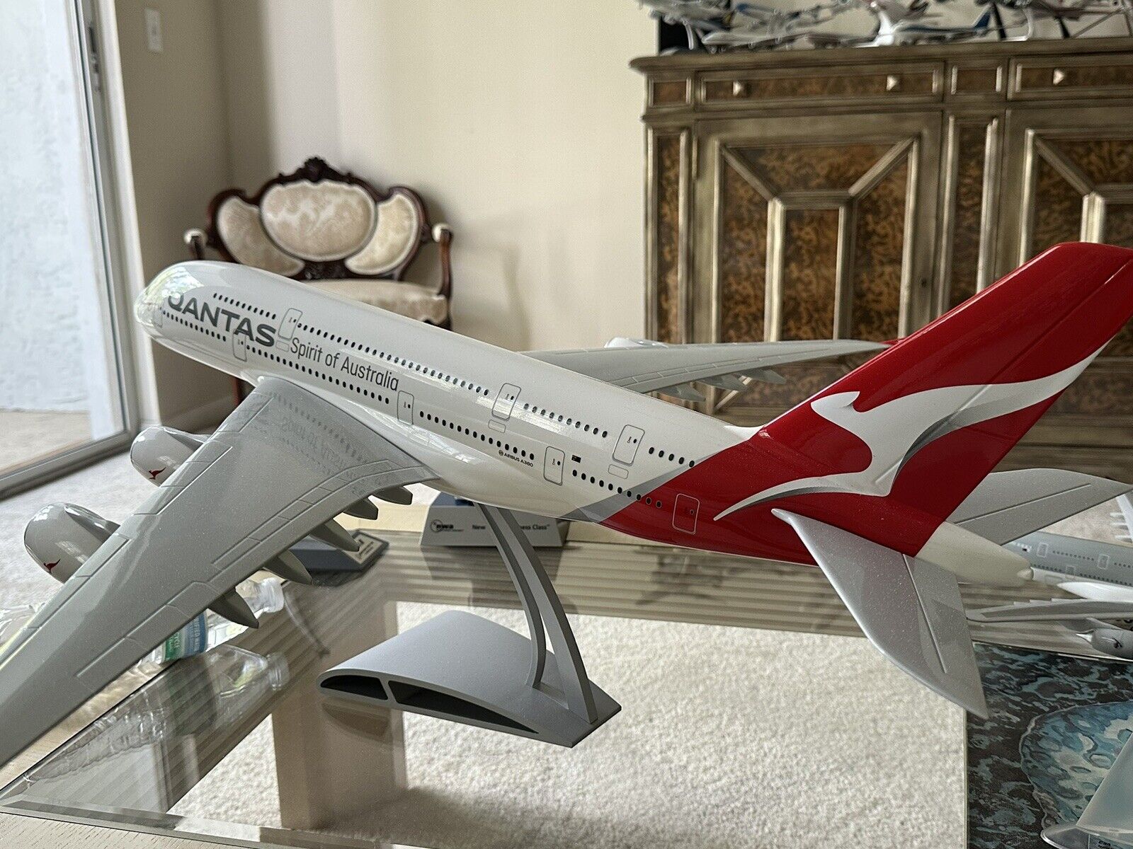 Pacmin Qantas Australia Airbus A380 Scale 1/100 RARE
