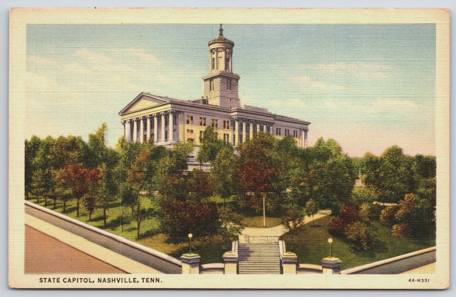 Postcard State Capitol, Nashville, Tennessee Unposted