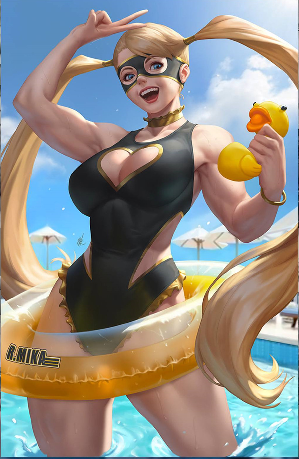 STREET FIGHTER SWIMSUIT SPECIAL 2024 EJIKURE MIKA BEACH VARIANT LE 400 PRE 7/31☪