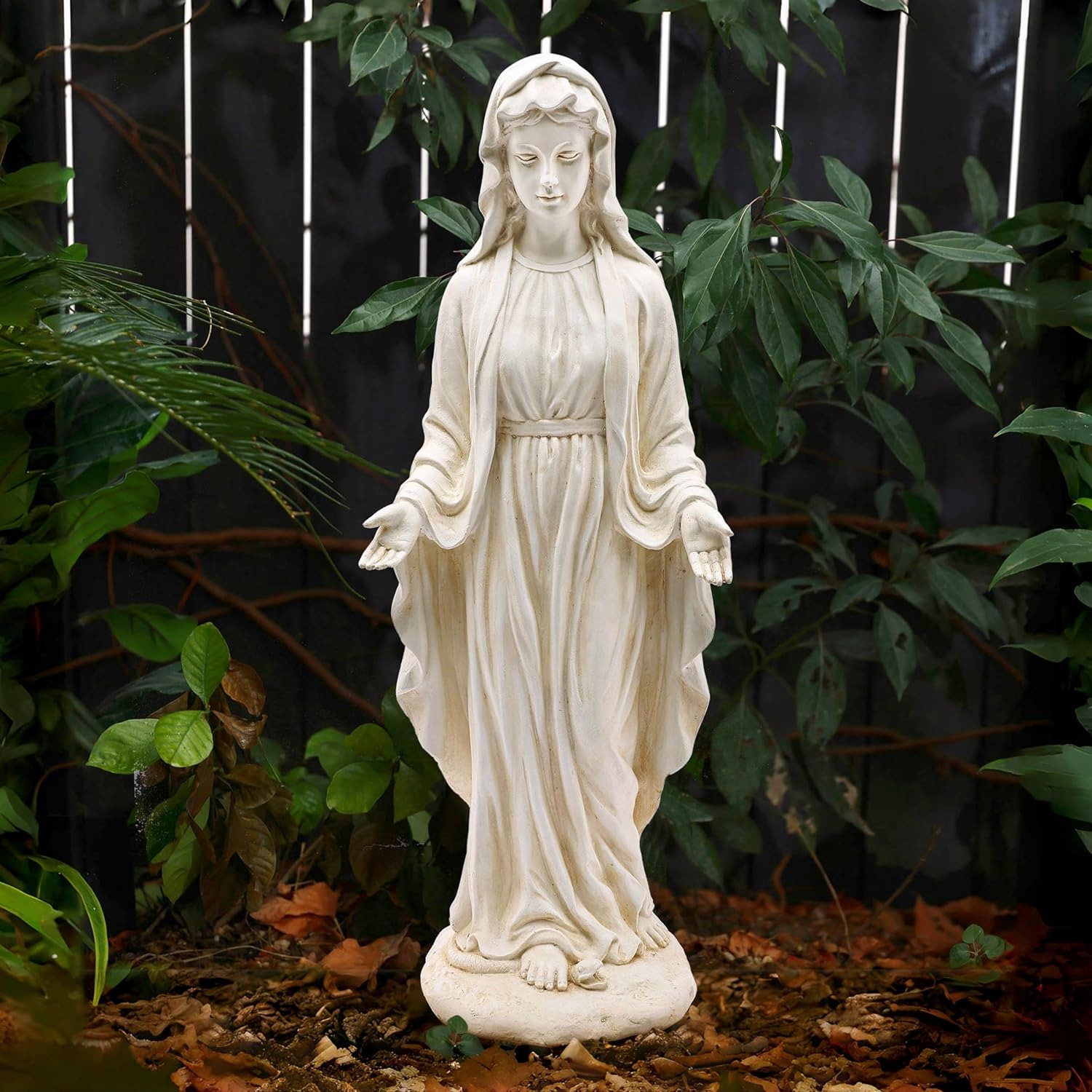  Virgin Mary Statue Outdoor, 30'' Religious Garden Statue, Blessed Mother Outdoo