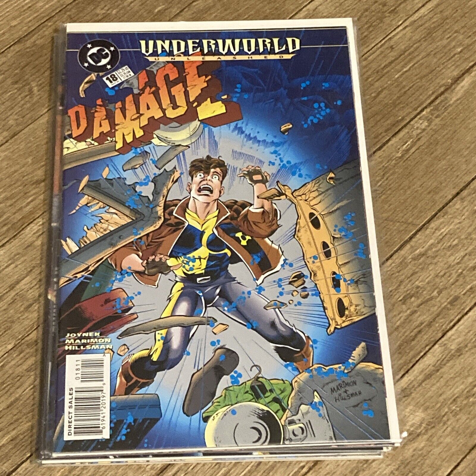 Damage #18 Underworld Unleashed Tom Joyner 1995 Comic DC Comics