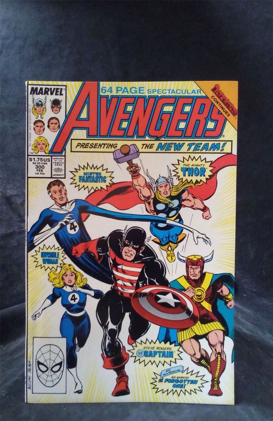 The Avengers #300 1989 Marvel Comics Comic Book 